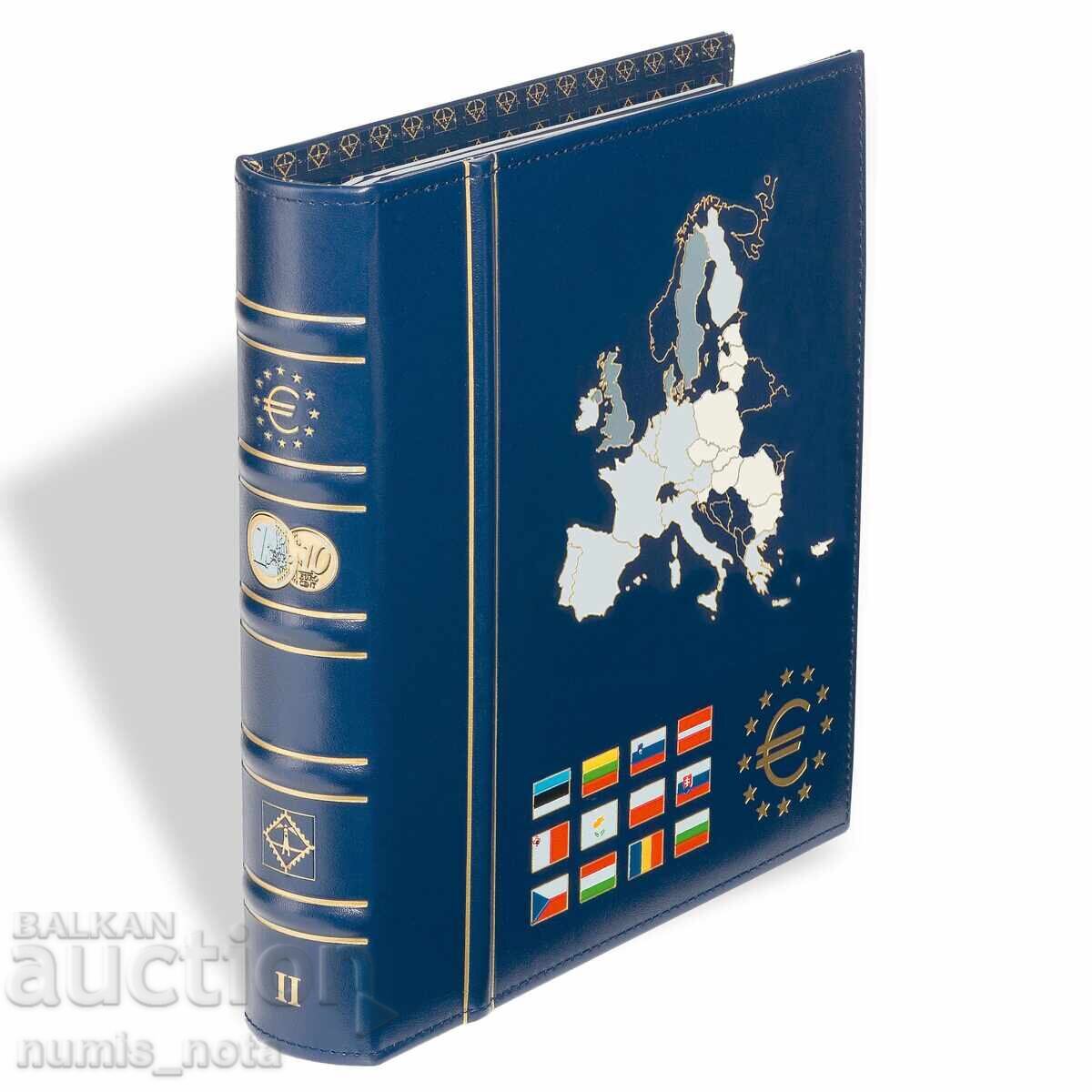 VISTA EURO album for 12 sets of euro coins 1 cent to 2 euros #2 VISTA EURO album for 12 sets of euro coins 1 cent to 2 euros #2