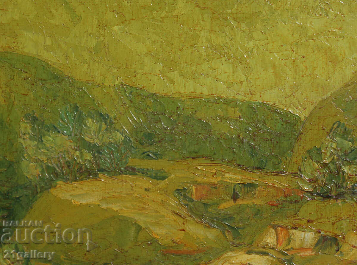 Delivery of M. Galabov / Oil paints / Landscape / 1993 Delivery of M. Galabov / Oil paints / Landscape / 1993