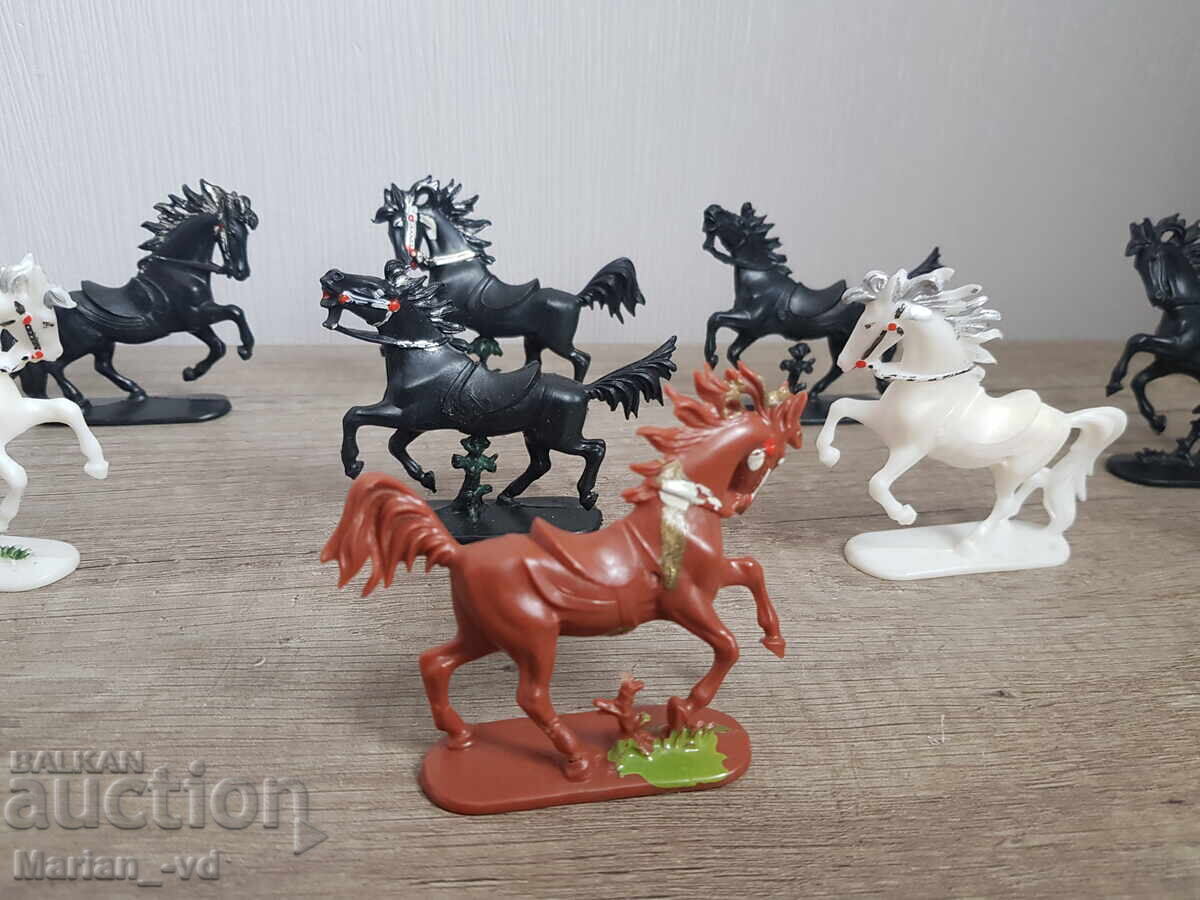 Стари пластмасови кончета W.Germany - 13 броя - 6 Стари пластмасови кончета W.Germany - 13 броя - 6