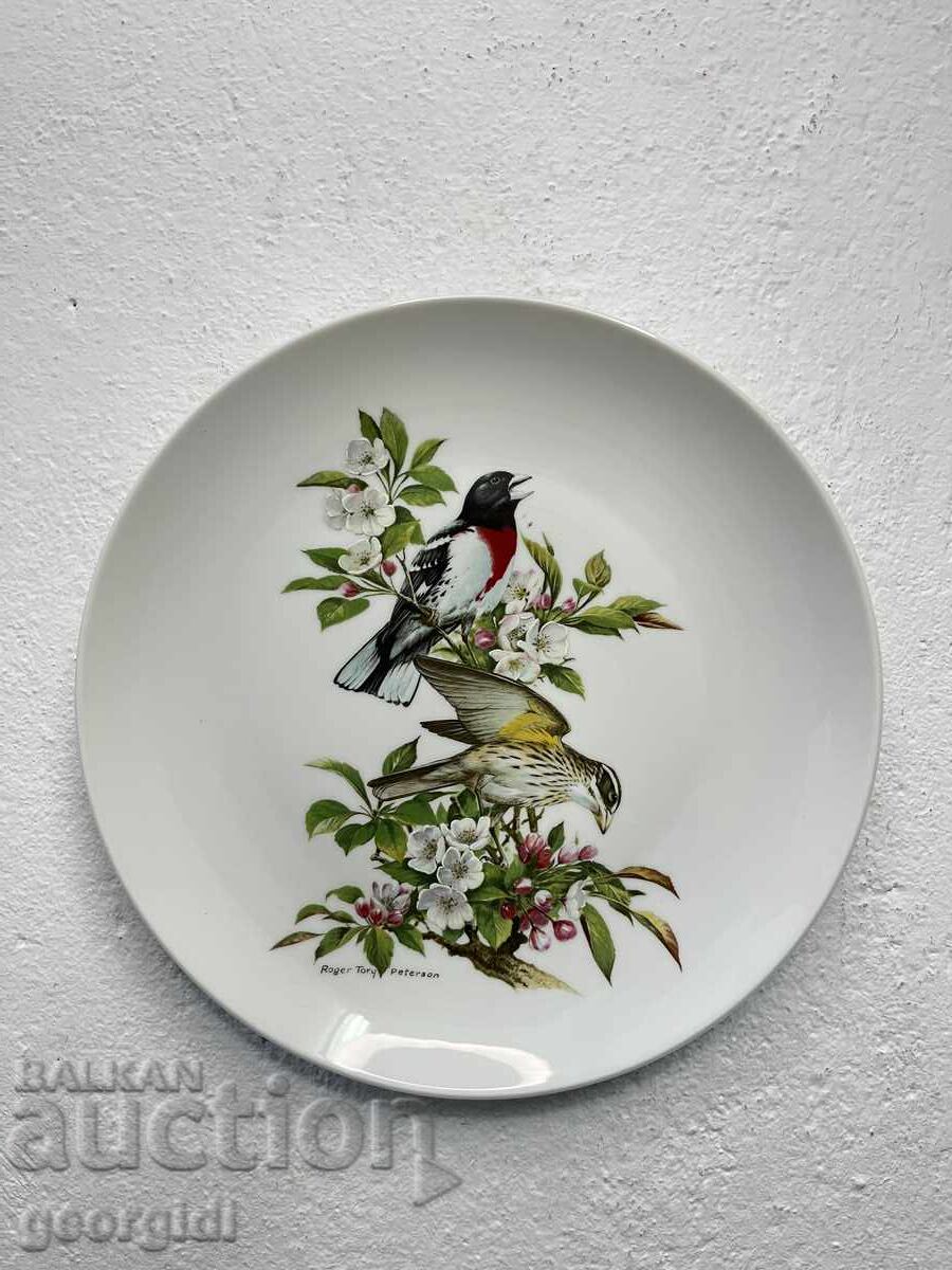 Porcelain plate Kaiser with birds. №6249