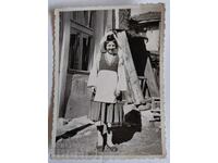 . WOMAN CARRYING A GIRL PHOTO BULGARIA