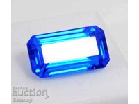 BZC! 8.60 carat natural sapphire emerald cert.VGTL of 1st grade!