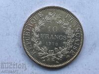 #3 Silver Coin 10 Francs France 1970 Silver