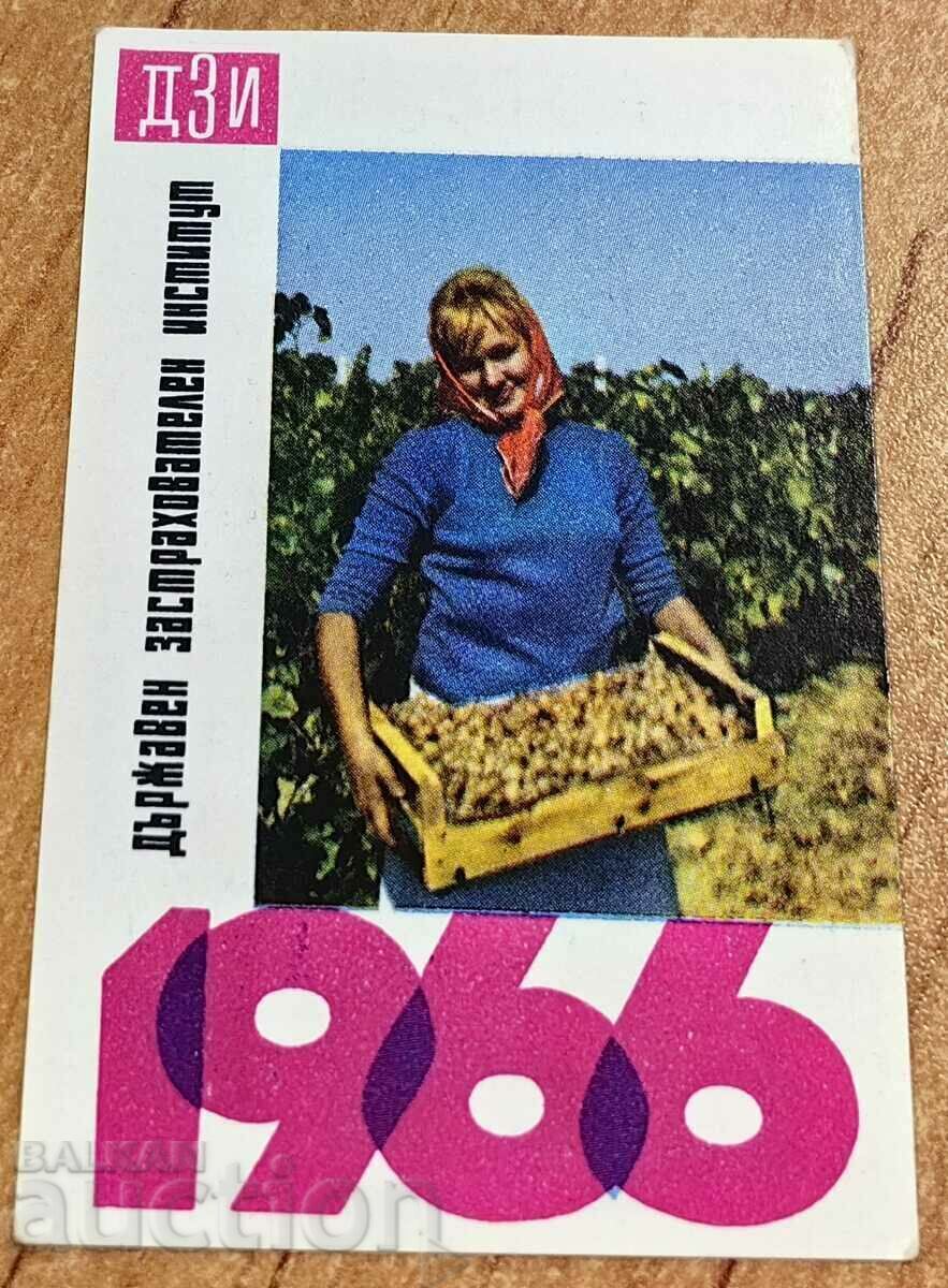 . 1966 DZI CALENDAR SOCIAL PERFECT