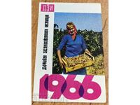 . 1966 DZI CALENDAR SOCIAL PERFECT