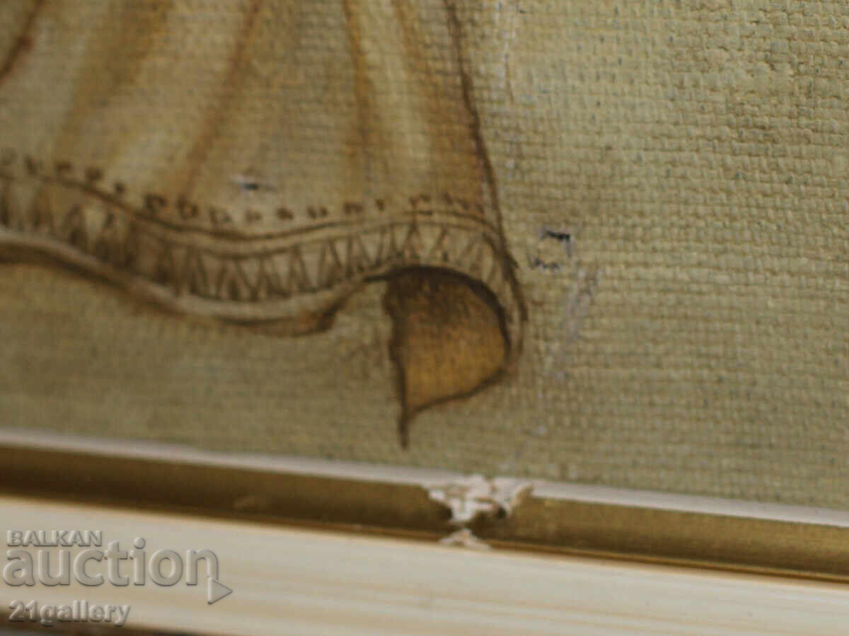 Naivety, oil paints, signed 1983. - 5 Naivety, oil paints, signed 1983. - 5