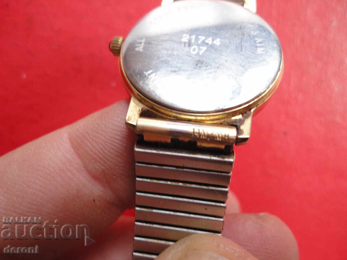 Gold-plated ladies' watch Regent Sapphire glass - 5