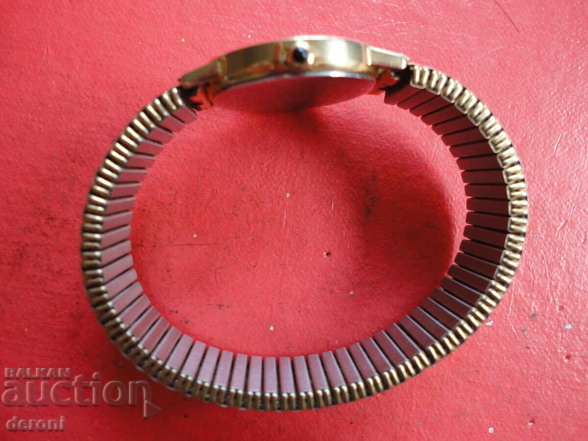 Gold-plated ladies' watch Regent Sapphire glass - 7