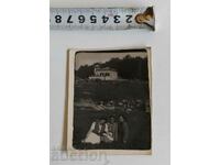 . 1930s TOURIST HUT MOUNTAIN OLD PHOTO PHOTOGRAPHY