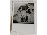 . 1930 CABANA DE MUN TURISTI FOTO VECHE FOTOGRAFIE