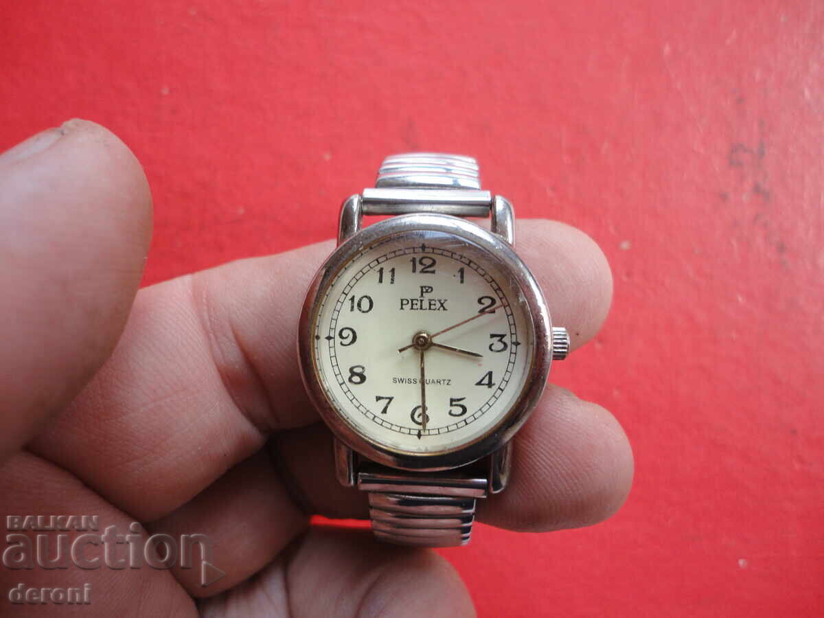 Auction Women's Swiss watch Pelex Quartz Auction Women's Swiss watch Pelex Quartz