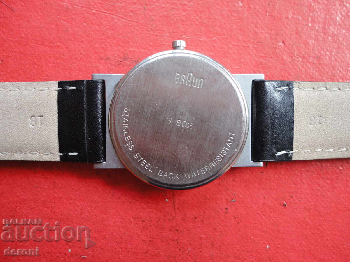 Auction German Braun Quartz watch Auction German Braun Quartz watch