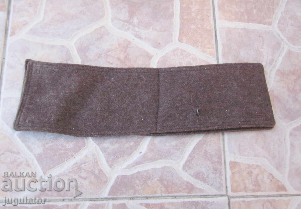 Bulgarian wool gaiters for military boots early social 1968 - 5