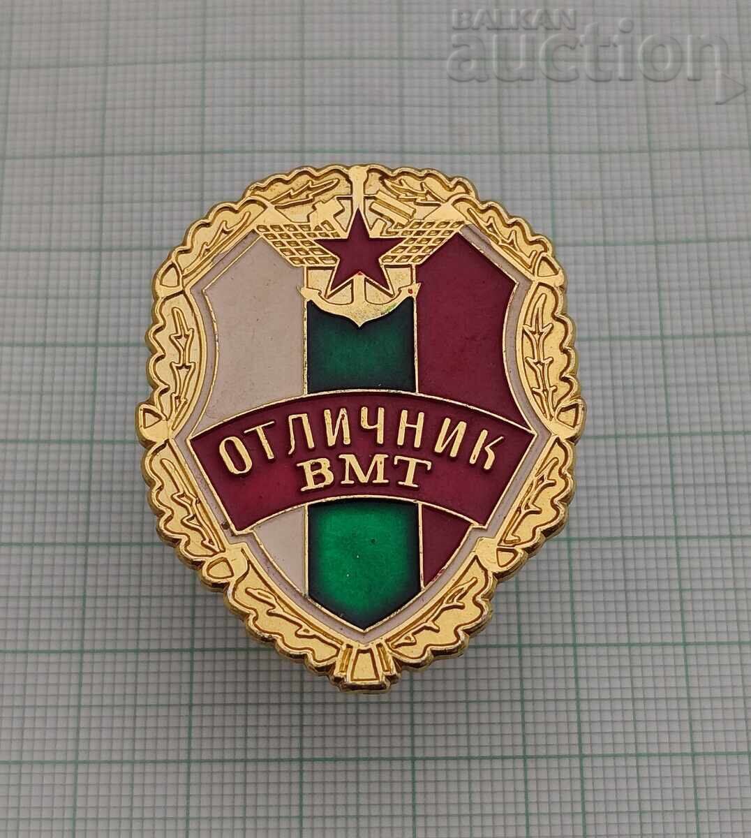 EXCELLENCE BADGE SCREW VMT MILITARY TRANSPORT