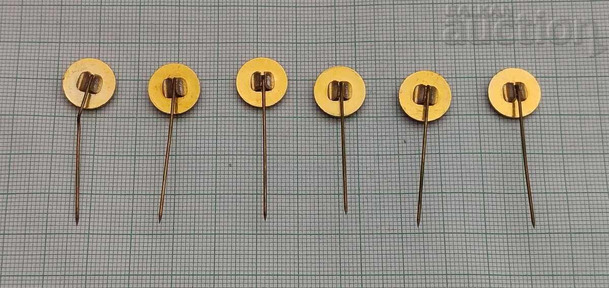 Delivery of NPSKR "BEROE" STARA ZAGORA BADGE LOT OF 6 ISSUES Delivery of NPSKR "BEROE" STARA ZAGORA BADGE LOT OF 6 ISSUES