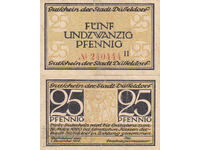 tino37- GERMANIA - 25 PFENNIG - 1920