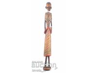 Handmade African wooden figure