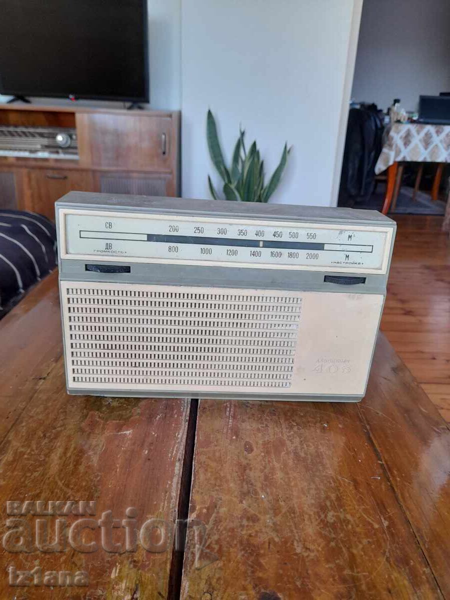 Old radio, Alpinist 405 radio receiver