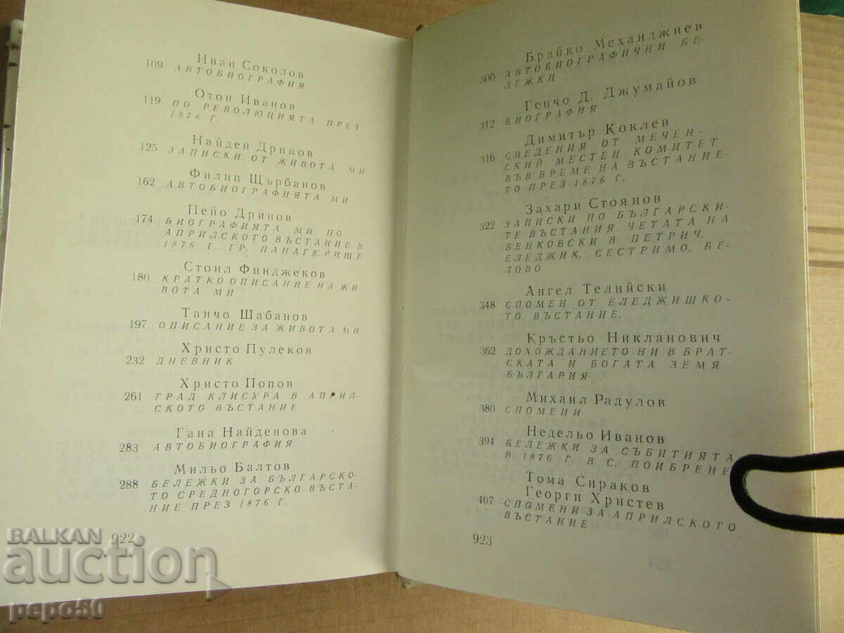 Delivery of APRIL 1876 - MEMORIES - 1976