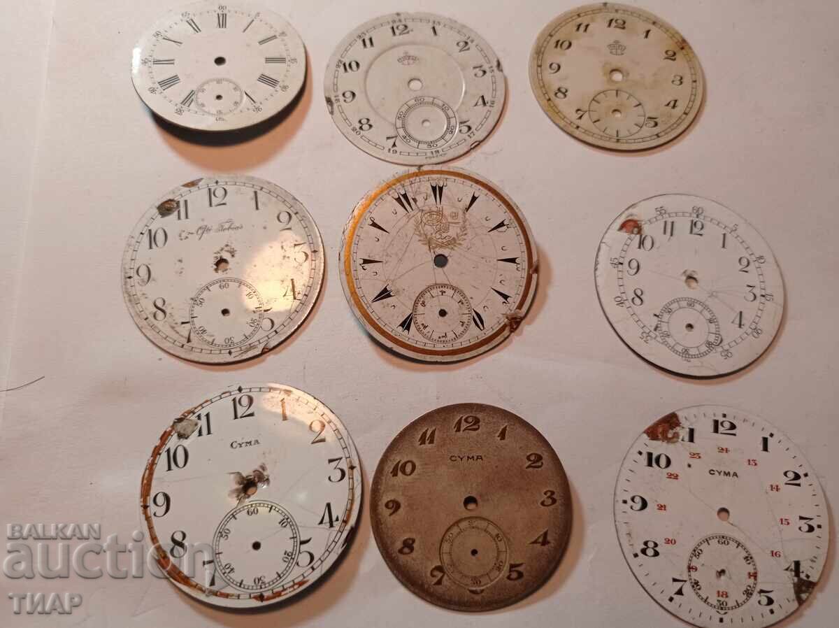 Pocket watch dials-0.01st