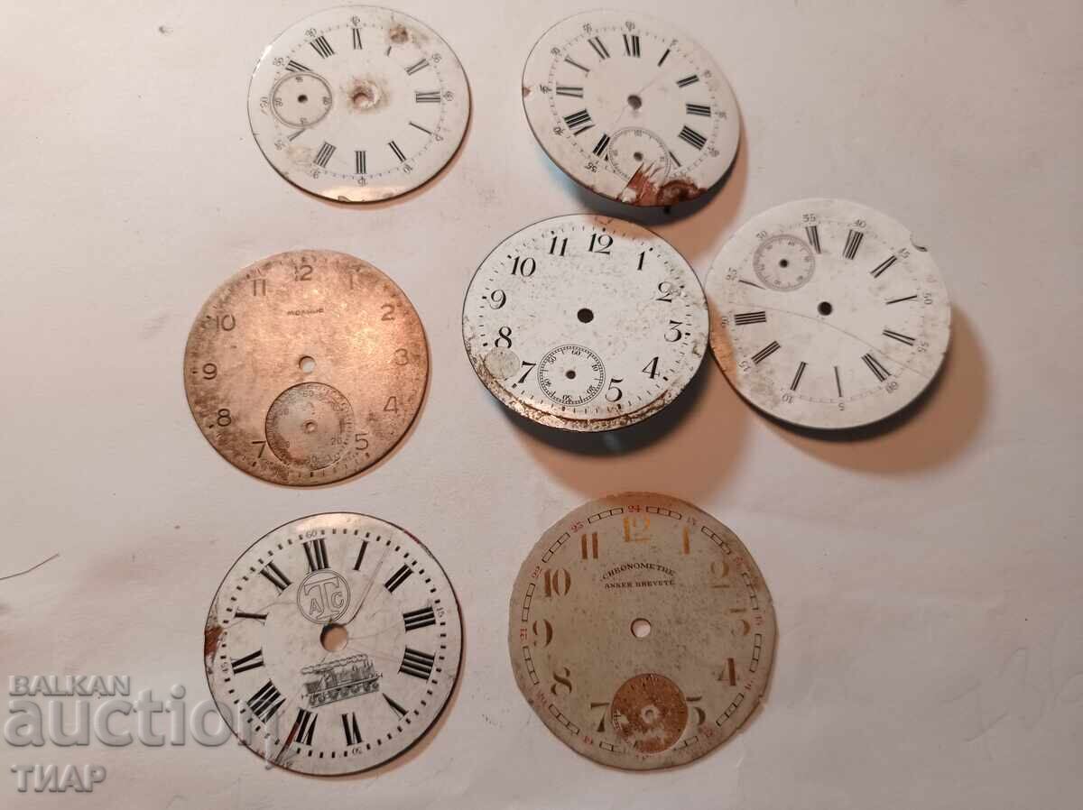 Pocket watch dials-0.01st