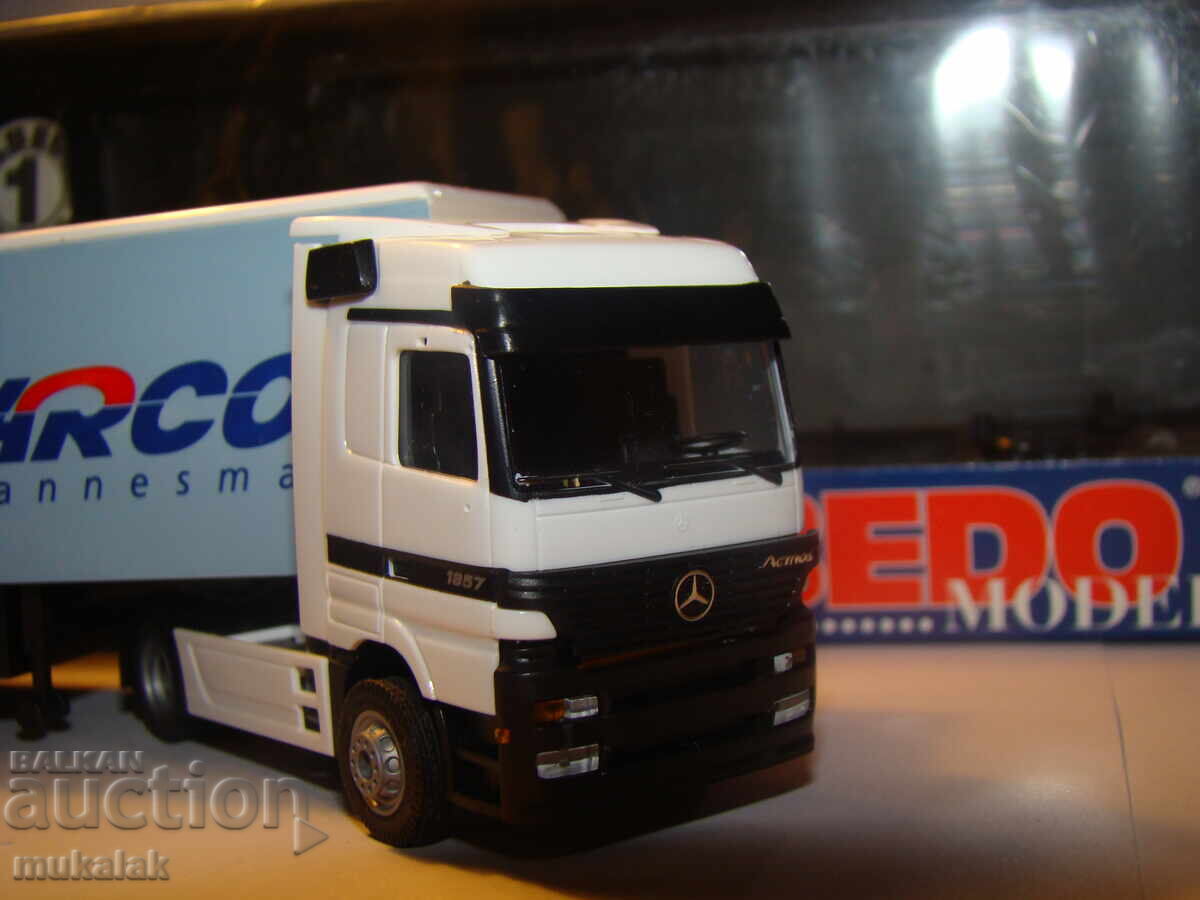 Auction ALBEDO H0 1/87 MERCEDES BENZ ACTROS TIR TRUCK MODEL Auction ALBEDO H0 1/87 MERCEDES BENZ ACTROS TIR TRUCK MODEL