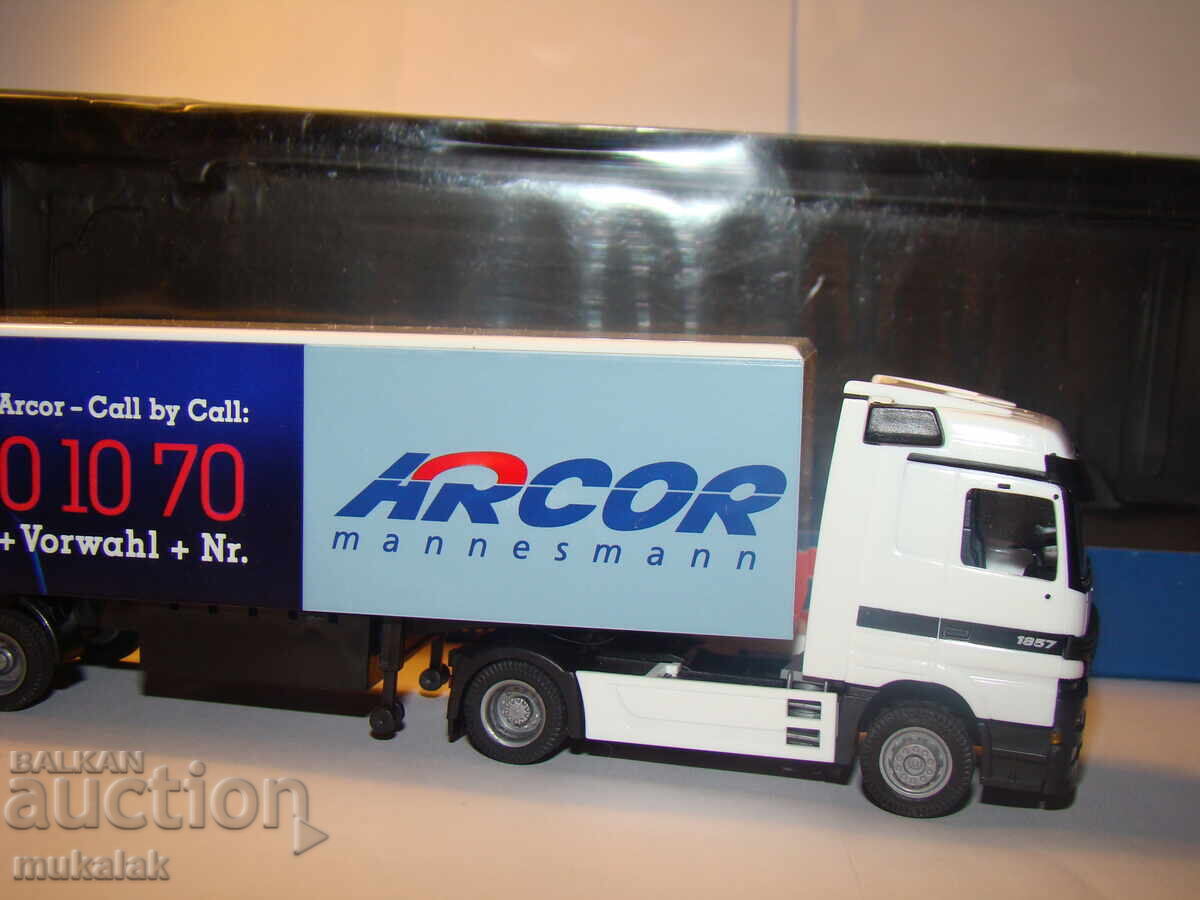 ALBEDO H0 1/87 MERCEDES BENZ ACTROS TIR TRUCK MODEL - 5 ALBEDO H0 1/87 MERCEDES BENZ ACTROS TIR TRUCK MODEL - 5