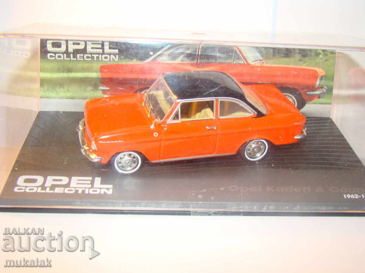 1/43 OPEL KADETT A COUPE 1962 - 65 TOY CAR MODEL