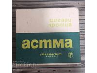 Asthma Old rare box of cigarettes asthma