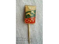 Lake Placid 1980 Olympic Games Skiing Badge