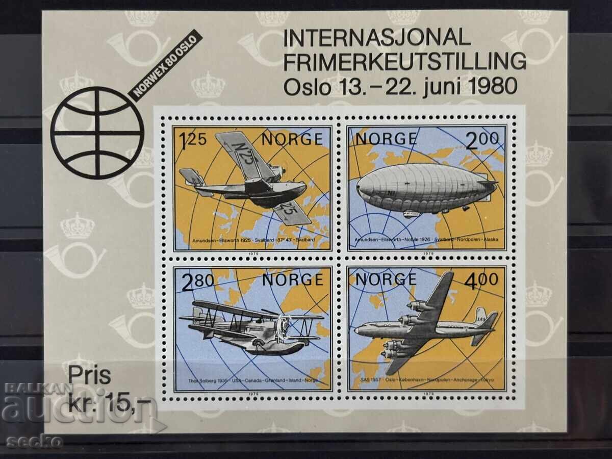 Νορβηγία - Φιλοτελική Έκθεση NORWEX 80 (1979) MNH