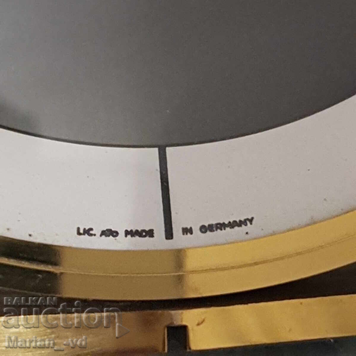 Delivery of Table bronze clock junghans ATO-MAT