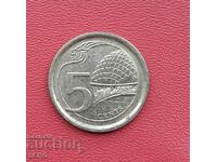 Singapore-5 cents 2013