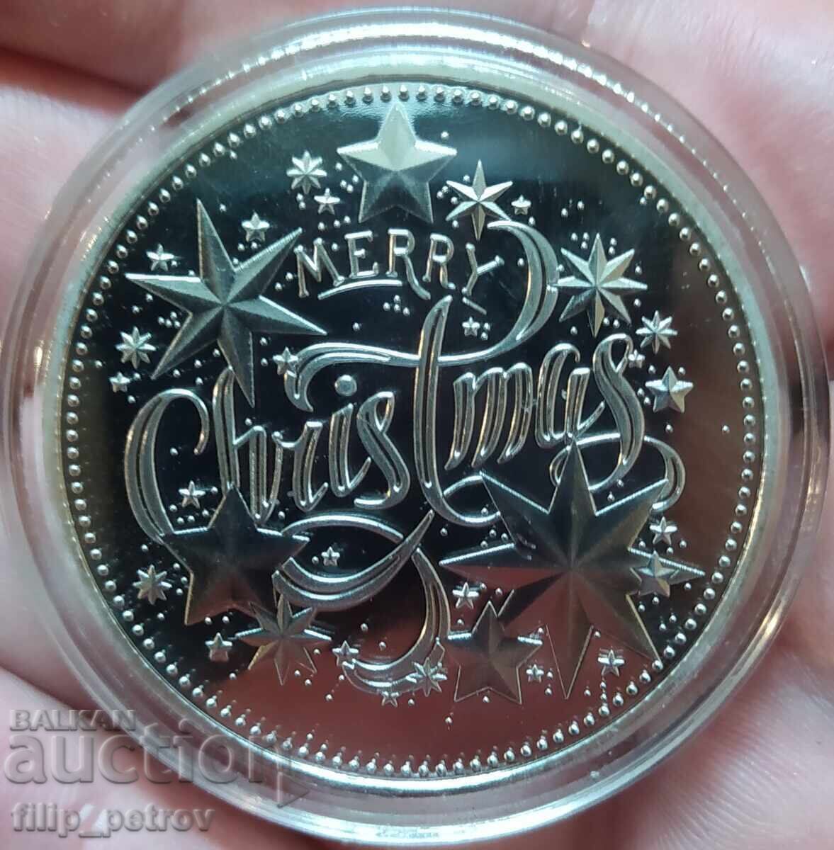 Auction Christmas - New Year plaque in a protective capsule. Auction Christmas - New Year plaque in a protective capsule.