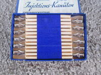 old German medical needles, unused, with box