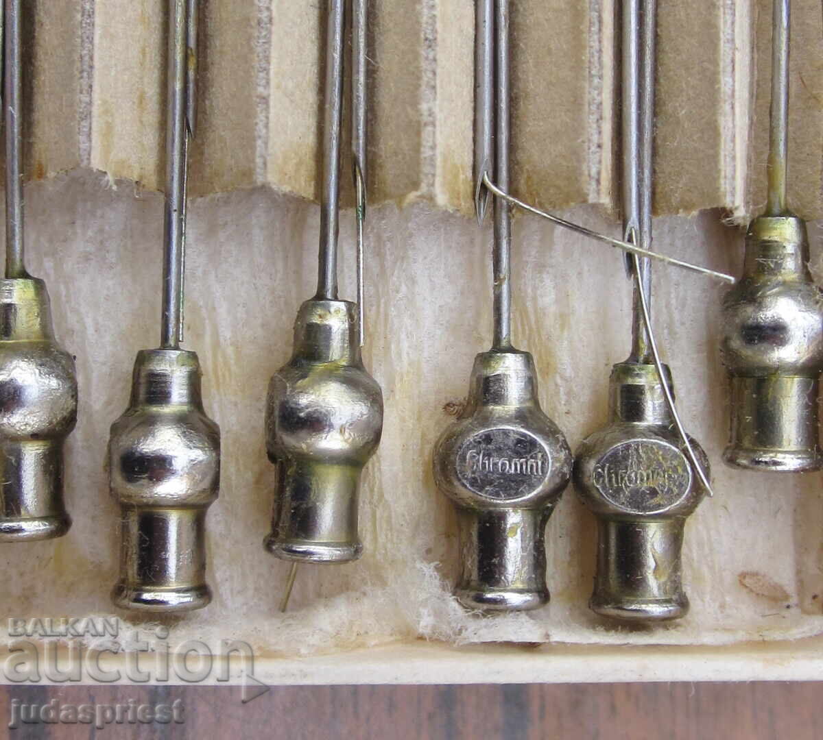 vintage γερμανικές ιατρικές βελόνες αχρησιμοποίητες με κουτί - 6 vintage γερμανικές ιατρικές βελόνες αχρησιμοποίητες με κουτί - 6