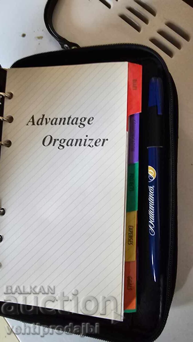 Auction Toiletry bag with calculator, notebook and wallet Auction Toiletry bag with calculator, notebook and wallet