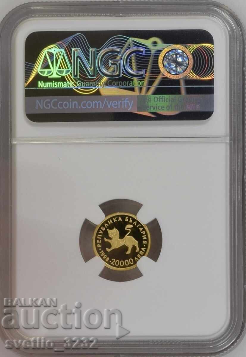 20.000 BGN 1998 Four Gospels PF 69 ULTRA CAMEO NGC με τιμή € 720.00 | 1408.20 BGN 20.000 BGN 1998 Four Gospels PF 69 ULTRA CAMEO NGC με τιμή € 720.00 | 1408.20 BGN