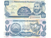 tino37- NICARAGUA - 25 CENTAVOS - 1991 - UNC