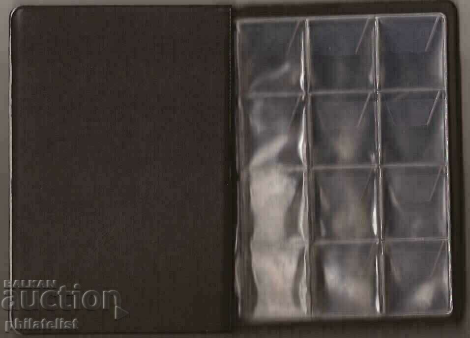 SCHULZ - pocket binder for 96 coins up to 30 mm. - black with price 11.05 BGN | € 5.65 SCHULZ - pocket binder for 96 coins up to 30 mm. - black with price 11.05 BGN | € 5.65