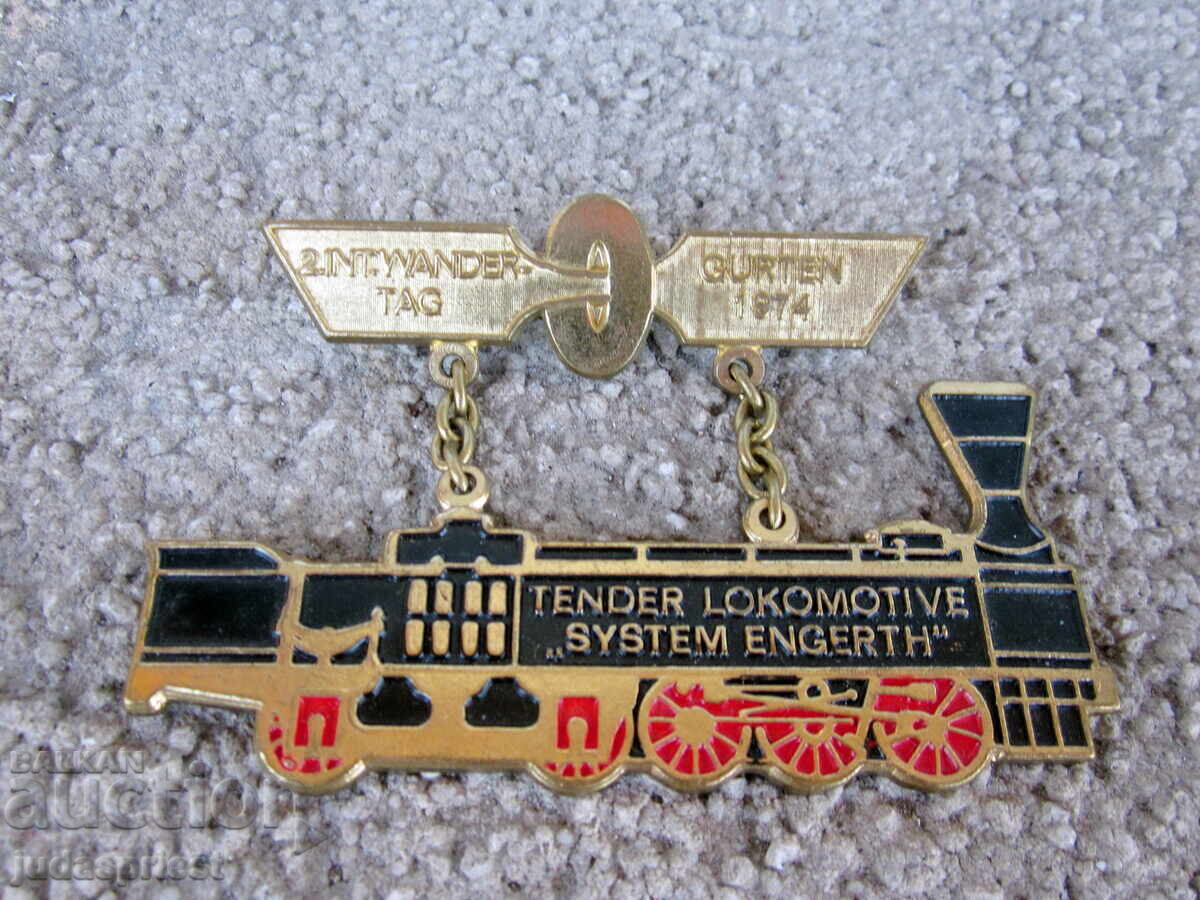 badge German Railways German railway badge 1974 with price 25.00 BGN | € 12.78 badge German Railways German railway badge 1974 with price 25.00 BGN | € 12.78