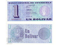 tino37- VENEZUELA - 1 BOLIVAR - 1989 - UNC