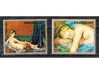 1971. Paraguay. Female Bodies - Paintings from the Louvre.