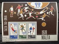 Μάλτα - Παγκόσμιο Κύπελλο FIFA - Αργεντινή (1978) MNH