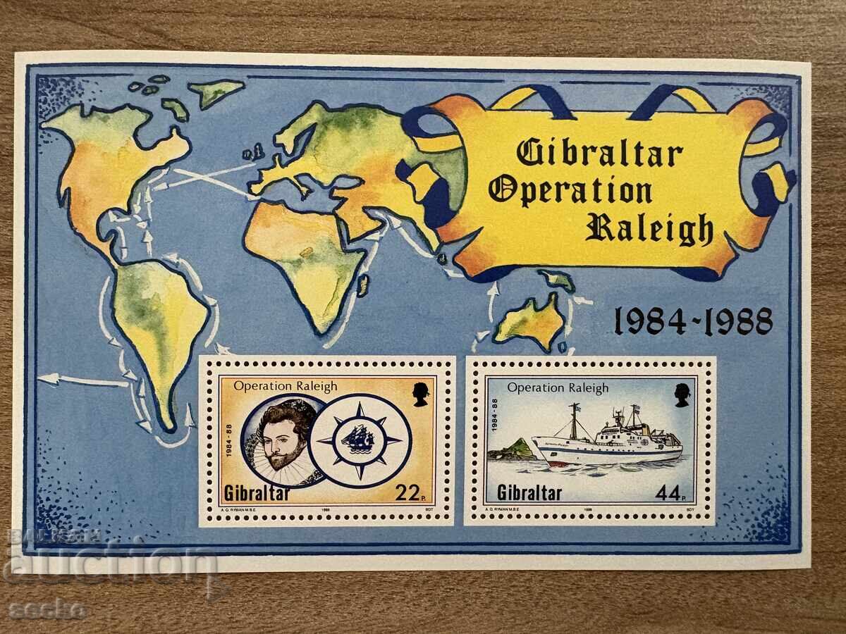 Gibraltar - Operation Raleigh (1988) MNH