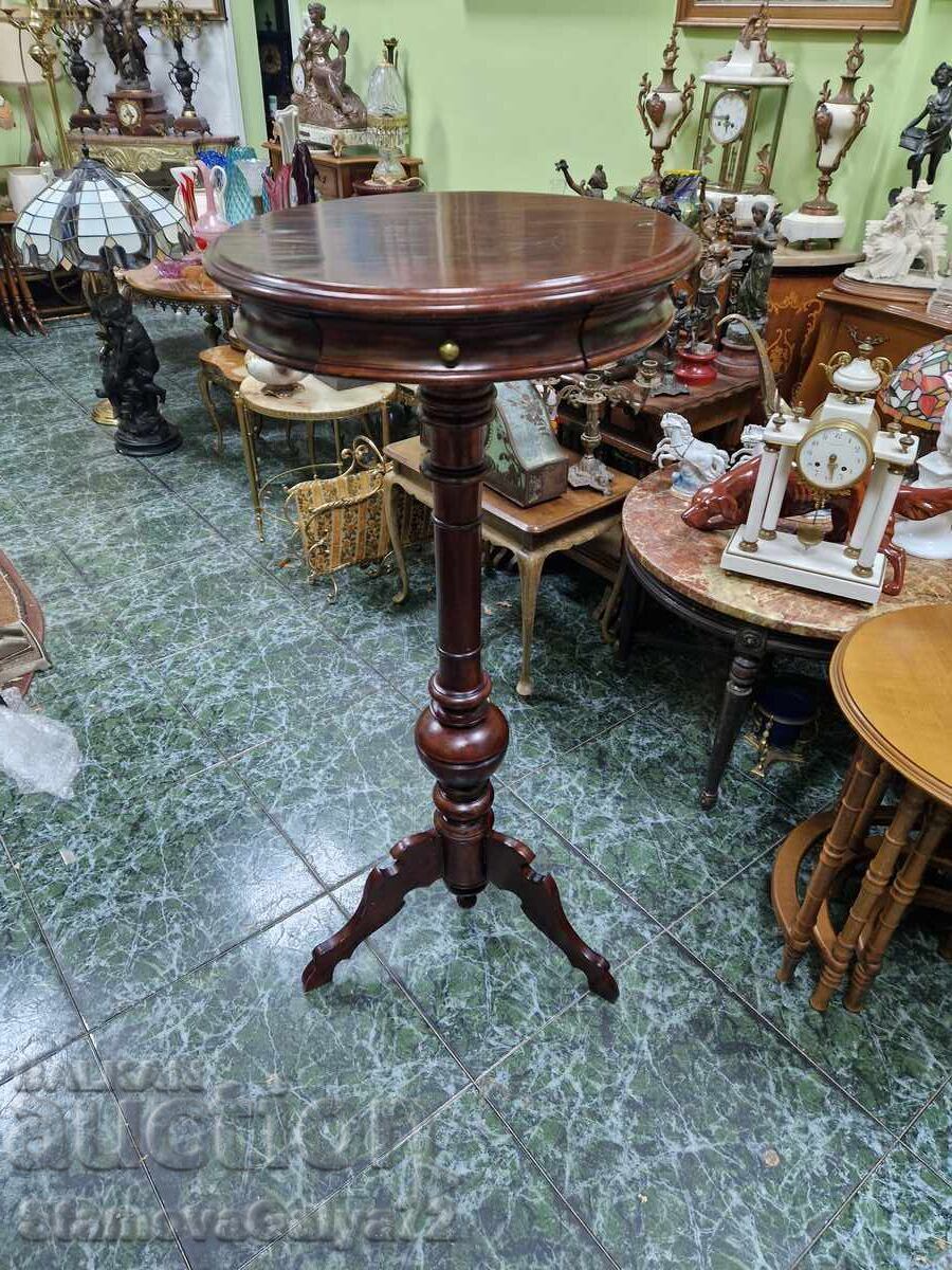 Unique antique French high table Unique antique French high table