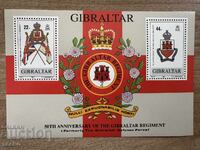 Gibraltar - 50 years Gibraltar Regiment (1989) MNH