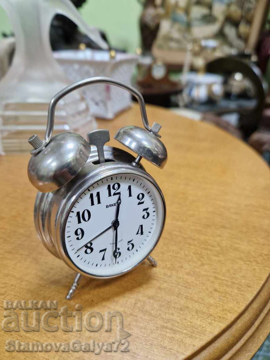 Delivery of Rare antique Russian alarm clock Rocket Delivery of Rare antique Russian alarm clock Rocket