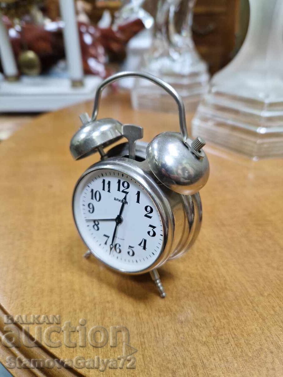 Rare antique Russian alarm clock Rocket - 5 Rare antique Russian alarm clock Rocket - 5
