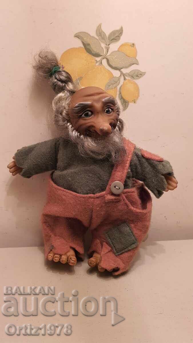 Collectible old troll – Handmade! Norway, 17cm